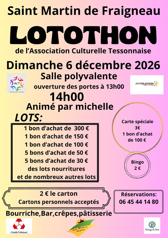 Photo 3 de act  :association culturelle tessonnaise